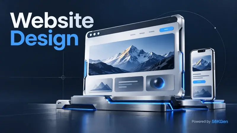 Custom website design & development